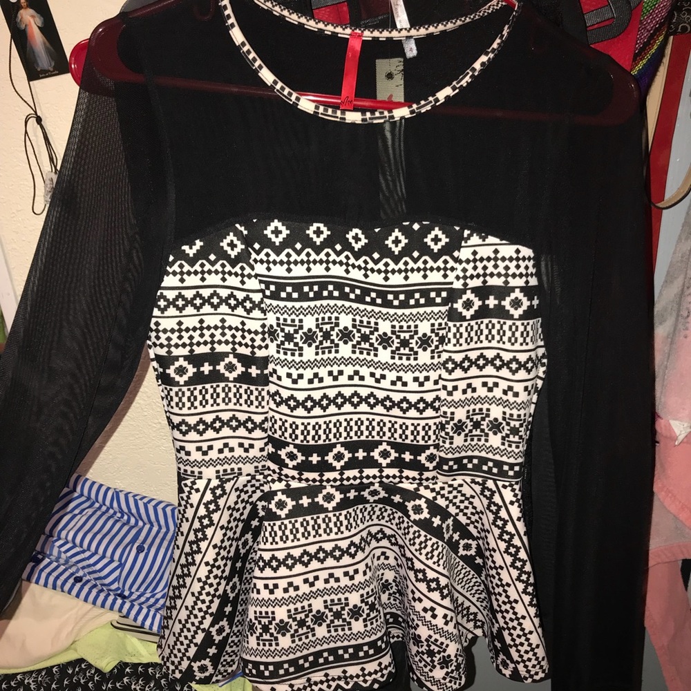 Long sleep top